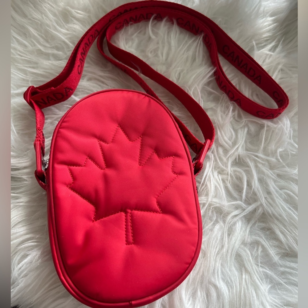 SOLD-Lululemon red crossbody bag small